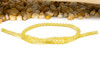 Natural Jade Polished Dyed Yellow 4mm Round