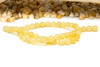 Natural Jade Polished Dyed Yellow 8mm Round