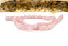 Natural Jade Polished Dyed Soft Pink 8mm Round