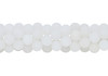 White Jade Matte 10mm Round