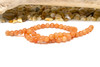 Natural Jade Polished Tangerine 8mm Round - Opaque