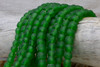 Recycled Bottle Glass 10mm Round - Apple Green