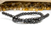 Magnetic Hematite A Grade Polished 8mm Faceted Round