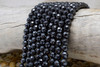 Magnetic Hematite A Grade Polished 8mm Faceted Round