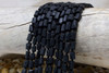 Black Tourmaline 6-10mm Rough Irregular Cuboid