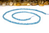 Blue Topaz Polished 2.5mm Faceted Cube