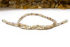 Natural Shell Multi Beige 4x3mm Polished Wheel