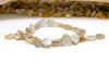 Natural Shell Two Tone 13mm AB Polished Flower