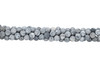 Grey Crazy Lace Agate Matte 10mm Round