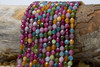 Jade Polished 5x7mm Tourmaline Color Faceted Rice