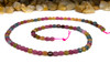 Jade Polished 4mm Tourmaline Color Faceted Coin