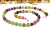 Jade Polished 6mm Tourmaline Color Faceted Cube