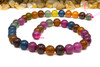 Jade Polished 10mm Tourmaline Color Round