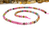 Jade Polished 4mm Tourmaline Color Faceted Round