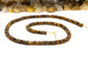 Tiger Eye Polished 2x5mm Faceted Rondelle