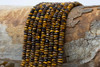 Tiger Eye Polished 2x5mm Faceted Rondelle