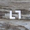Mother of Pearl Polished 6x10mm Letter L