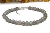 Labradorite AA Grade Polished 6mm Round - 2mm Large Hole