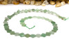 Green Aventurine Polished 8mm Faceted Clover / Quatrefoil