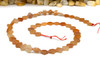 Red Aventurine Polished 8mm Faceted Clover /Quatrefoil