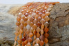 Red Aventurine Polished 8mm Faceted Clover /Quatrefoil