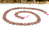 Rhodonite Polished 8mm Faceted Clover / Quatrefoil