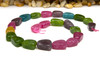 Jade Polished 13x18mm Tourmaline Color Nugget