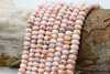 Red Imperial Jasper Polished 5x8mm Smooth Rondelle
