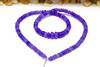 Ethiopian Opal Polished 4-6mm Violet Smooth Rondelle - Graduated