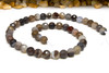 Brown Stripe Agate A Grade Polished 8mm Faceted Round