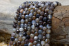 Brown Stripe Agate A Grade Polished 8mm Faceted Round