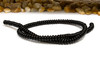 Black Onyx Polished 3x6mm Rondelle