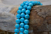 Kingman Turquoise Polished 10mm Round