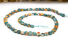 Natural Turquoise Spiny Oyster Polished 6mm Coin
