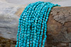 Kingman Turquoise Polished 3-4mm Pebble