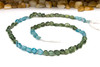 Blue Green Apatite Polished 5-6mm Oval Pebble