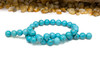 Magnesite Polished 10mm Turquoise Round