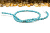 Magnesite Polished 4mm Turquoise Round