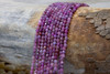 Ruby Polished 3mm Faceted Round