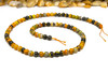 Bumble Bee Jasper A Grade Polished 4mm Round