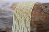 Aquamarine Polished 2mm Yellow Banded Faceted Round