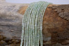Prehnite Banded Polished 2mm Faceted Round