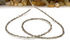 Herkimer Diamond Polished Color Treated Dark Champagne 2x3mm Diamond