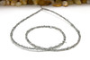 Herkimer Diamond Polished Color Treated Grey 2x3mm Diamond