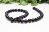 Blue Goldstone Polished 8mm Round