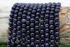 Blue Goldstone Polished 8mm Round