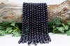 Blue Goldstone Polished 8mm Round