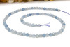 Aquamarine Polished 4mm Faceted Round