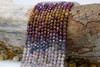 Rainbow Sapphire Banded Polished 4mm Faceted Round