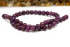 Dark Lepidolite Polished 8mm Round